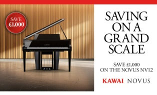 Save £1,000 on the Kawai NV12 at Bonners Piano Centres