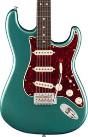 Fender American Professional Classic Stratocaster; Rosewood Fingerboard, Faded Sherwood Green Metallic