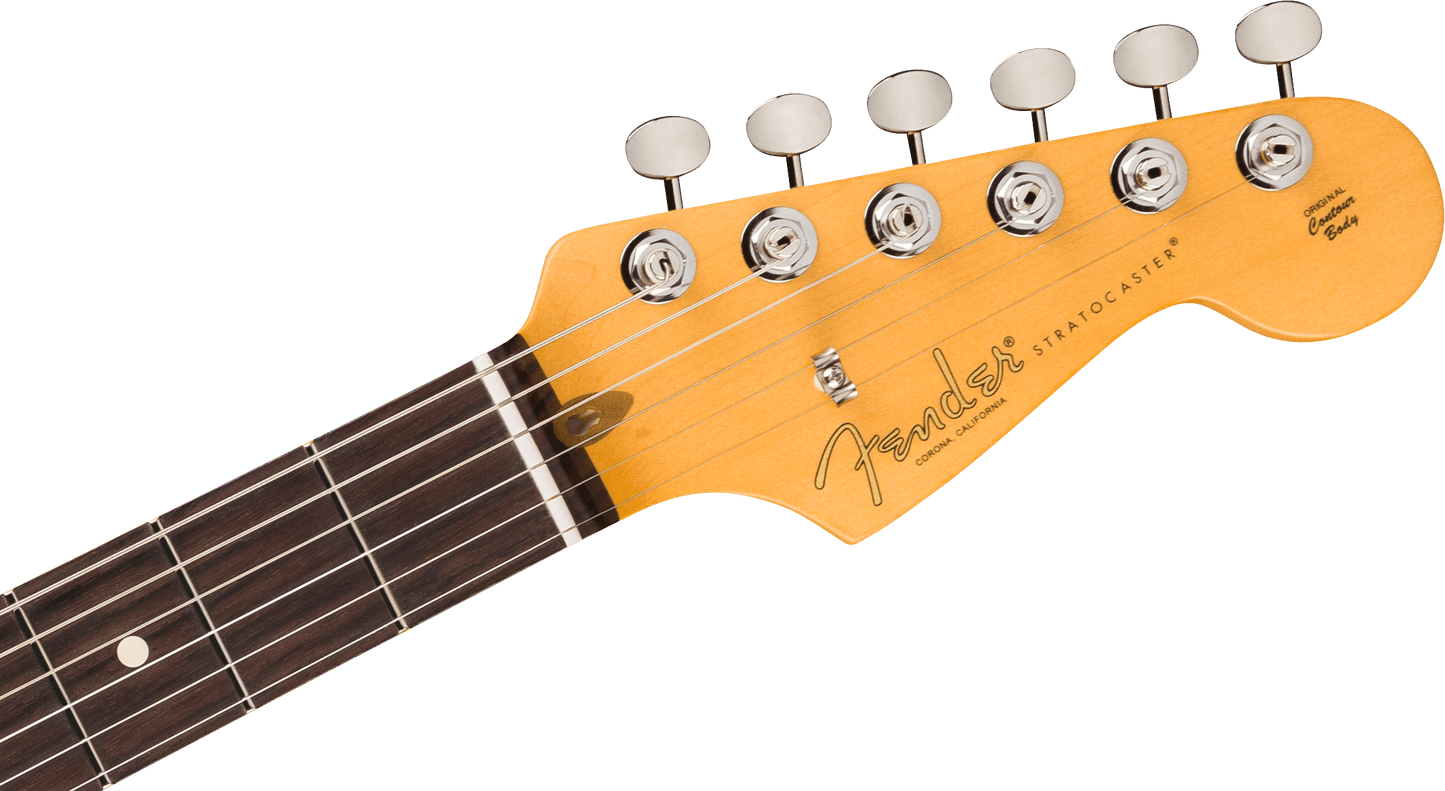 Fender American Professional Classic Stratocaster; Rosewood Fingerboard, Faded Sherwood Green Metallic