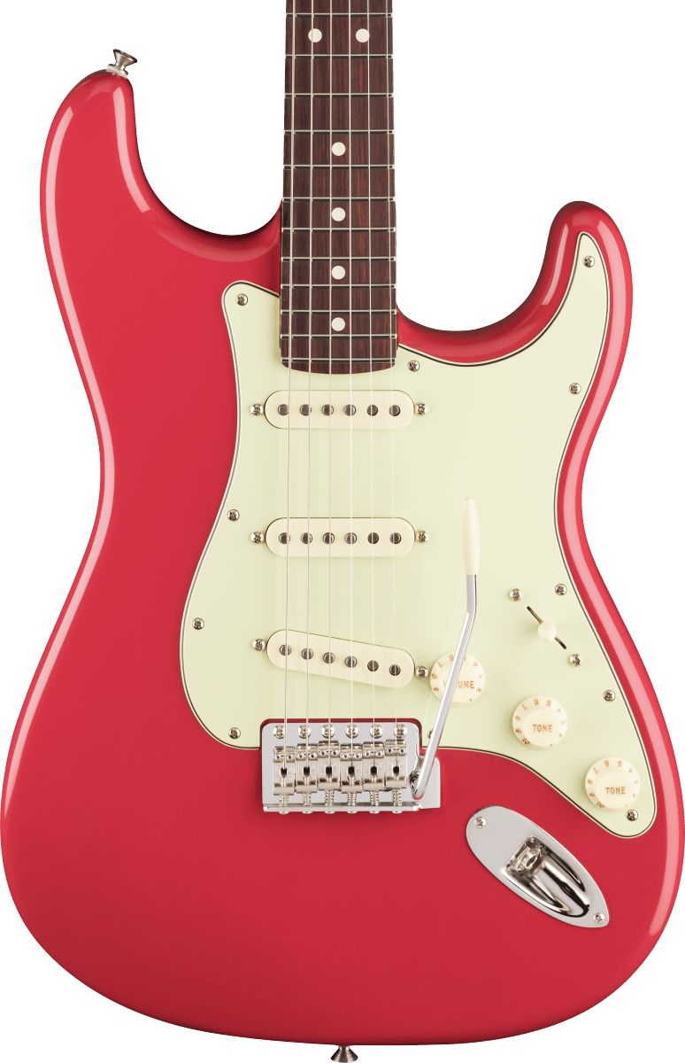 Fender American Professional Classic Stratocaster; Rosewood Fingerboard, Faded Dakota Red