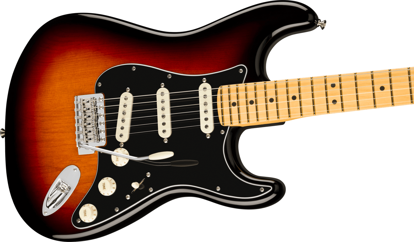 Fender American Professional Classic Stratocaster; Maple Fingerboard, 3-Color Sunburst
