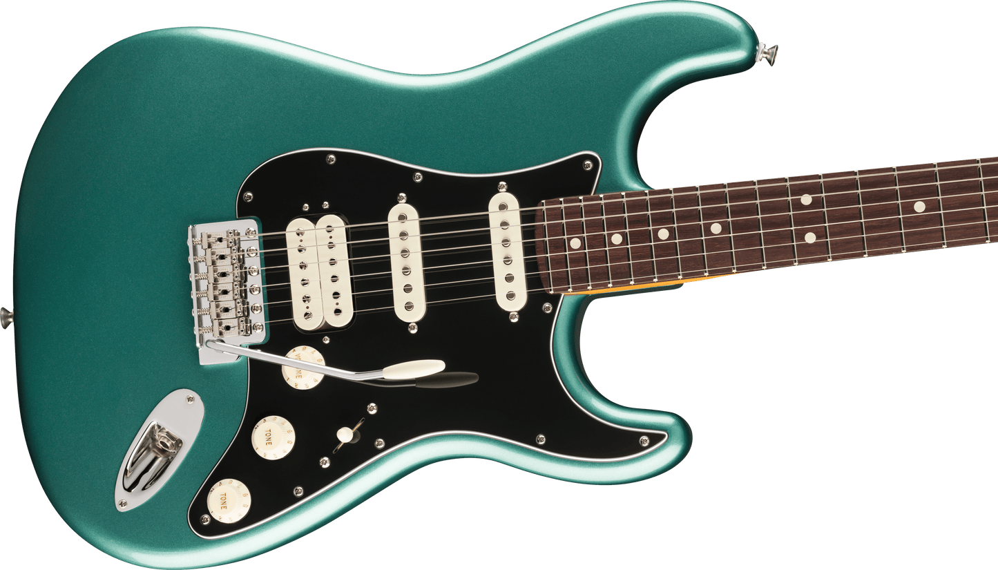 Fender American Professional Classic Stratocaster HSS, Rosewood Fingerboard, Faded Sherwood Green Metallic