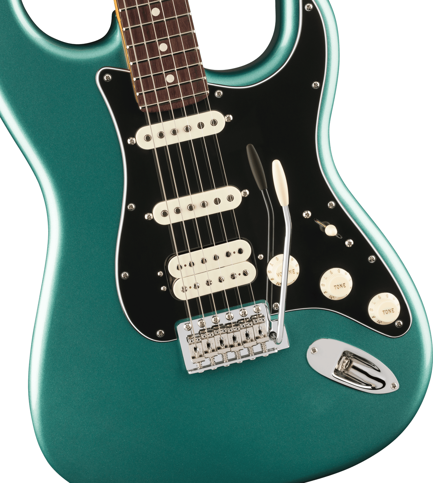Fender American Professional Classic Stratocaster HSS, Rosewood Fingerboard, Faded Sherwood Green Metallic