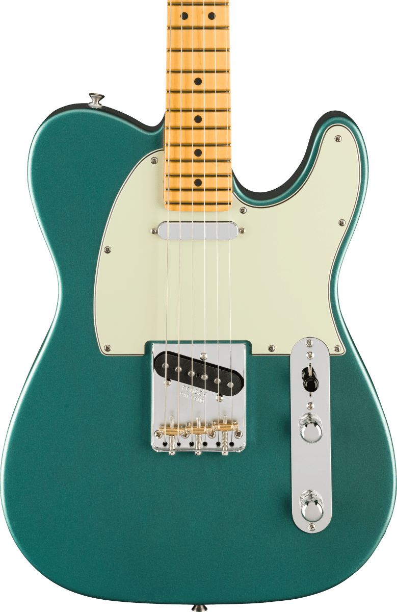 Fender American Professional Classic Telecaster; Maple Fingerboard, Faded Sherwood Green Metallic