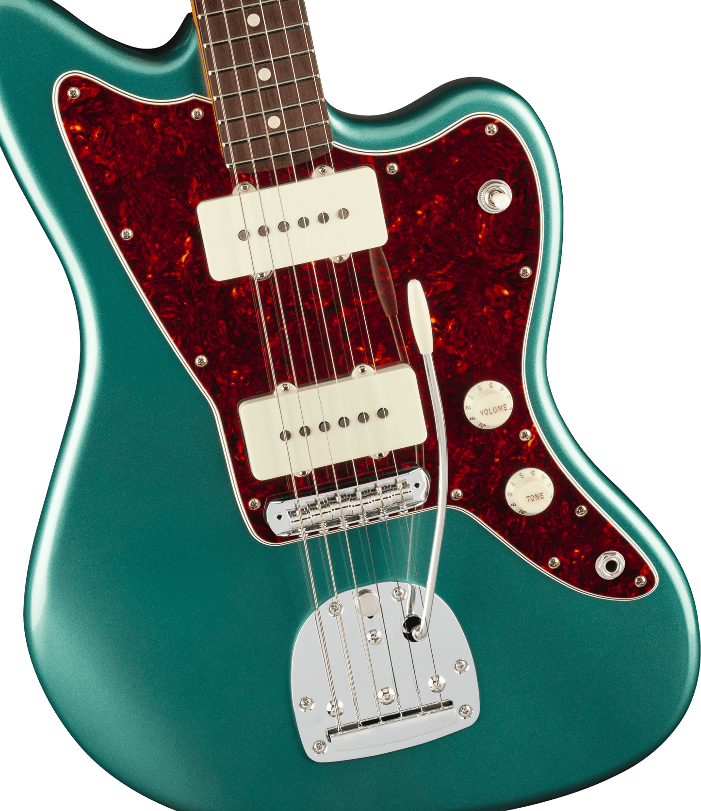 Fender American Professional Classic Jazzmaster; Rosewood Fingerboard, Faded Sherwood Green Metallic