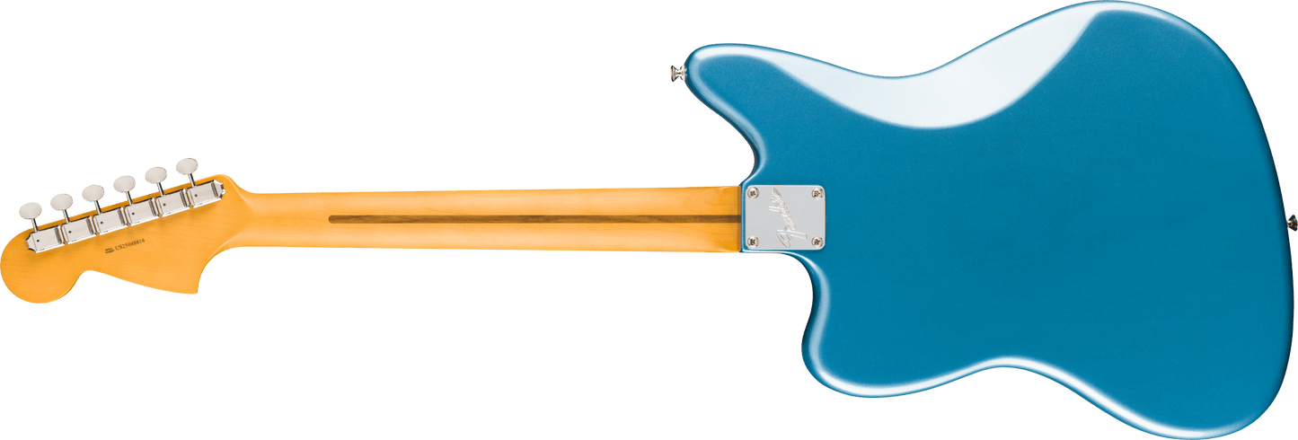 Fender American Professional Classic Jaguar; Maple Fingerboard, Faded Lake Placid Blue