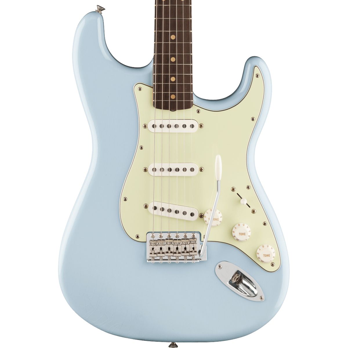 Fender Vintera II Road Worn '60s Stratocaster; Rosewood Fingerboard, Sonic Blue
