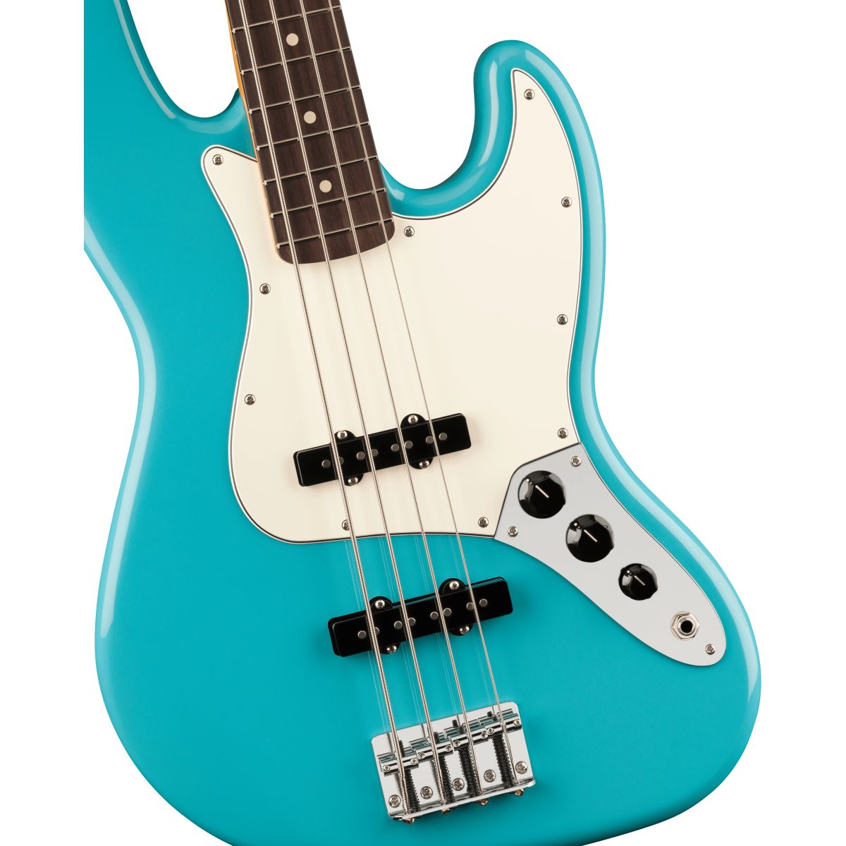 Fender Player II Jazz Bass; Rosewood Fingerboard; Aquatone Blue | With FREE Gigbag