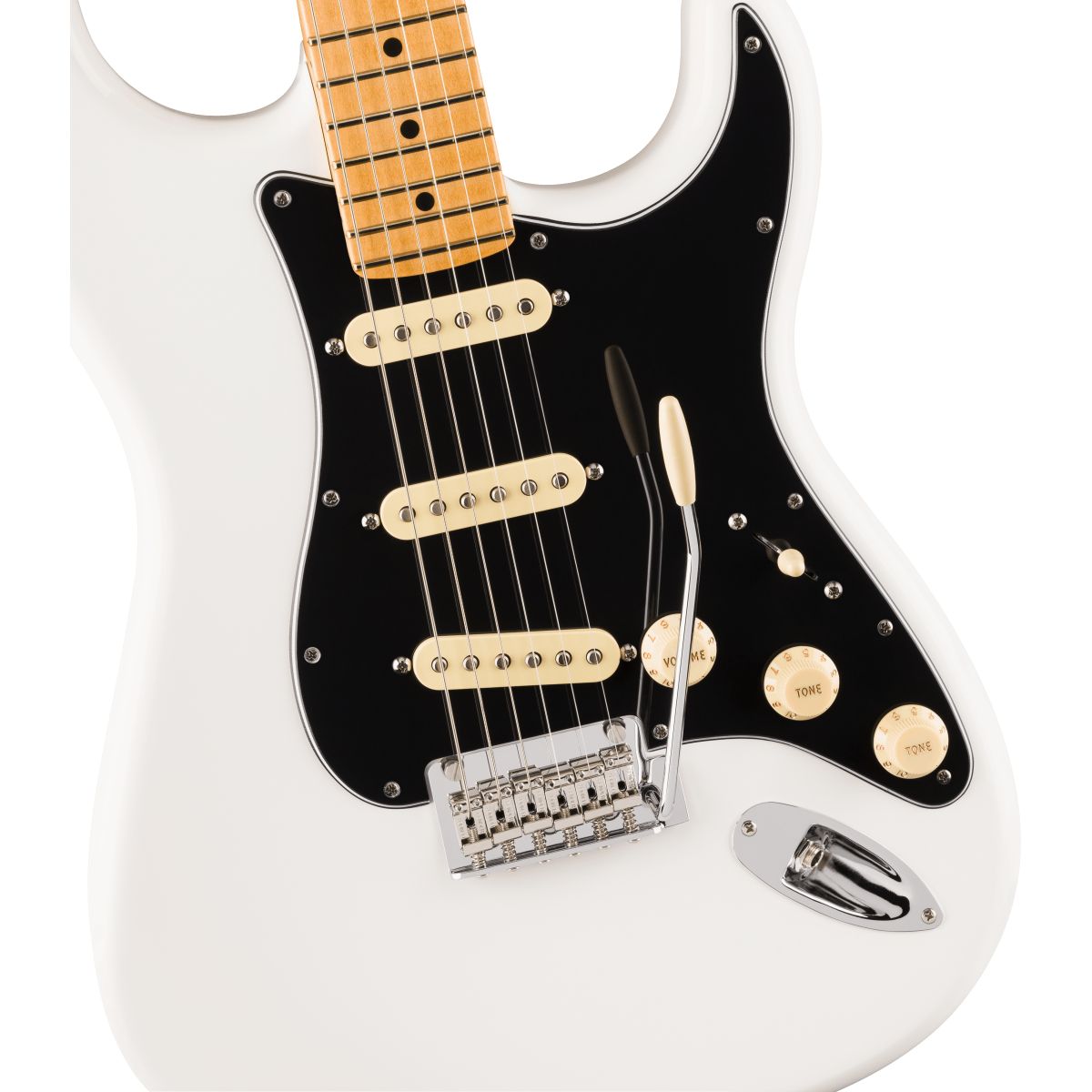 Fender Player II Stratocaster; Maple Fingerboard; Polar White | With FREE Gigbag