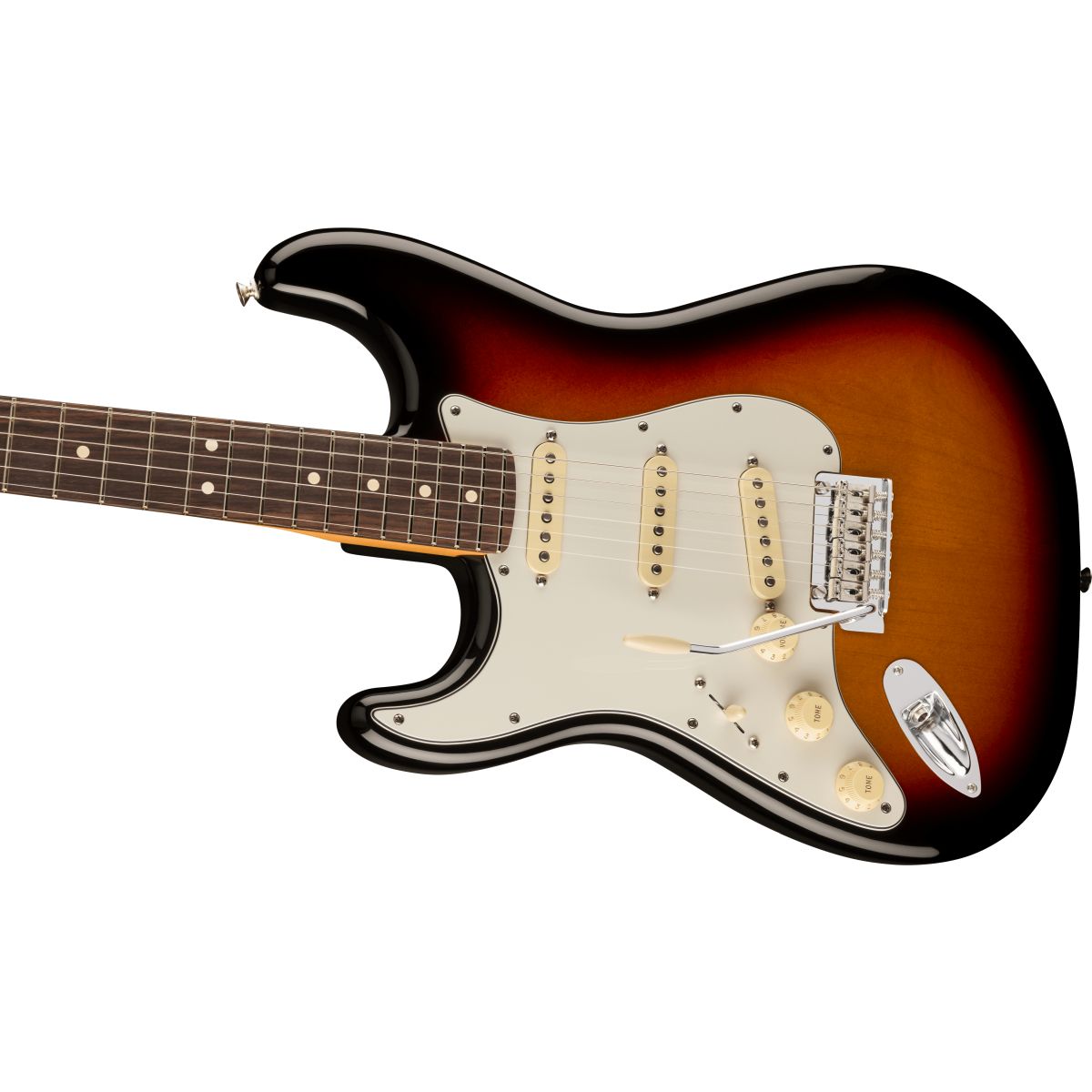 Fender Player II Stratocaster Left-Hand; Rosewood Fingerboard; 3-Color Sunburst | With FREE Gigbag