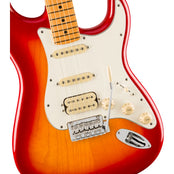 Fender Player II Stratocaster HSS; Maple Fingerboard; Aged Cherry Burst | With FREE Gigbag