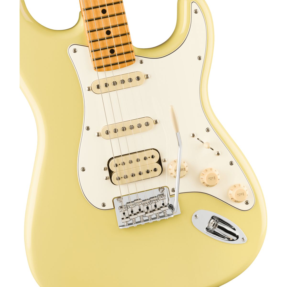 Fender Player II Stratocaster HSS; Maple Fingerboard; Hialeah Yellow