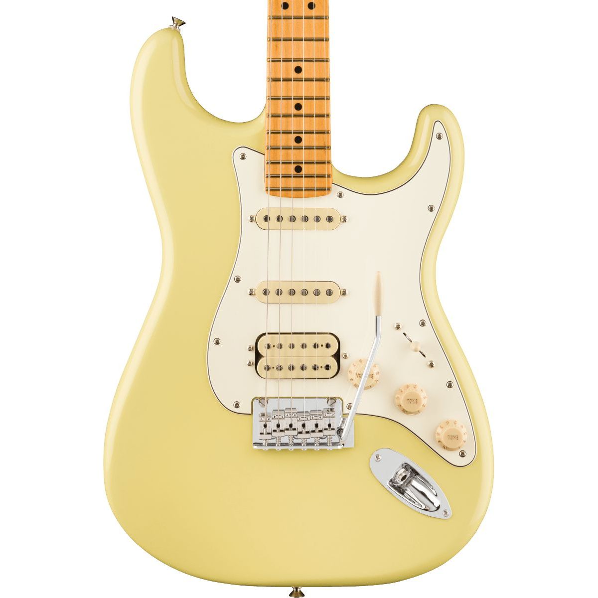 Fender Player II Stratocaster HSS; Maple Fingerboard; Hialeah Yellow