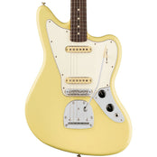 Fender Player II Jaguar; Rosewood Fingerboard; Hialeah Yellow | With FREE Gigbag