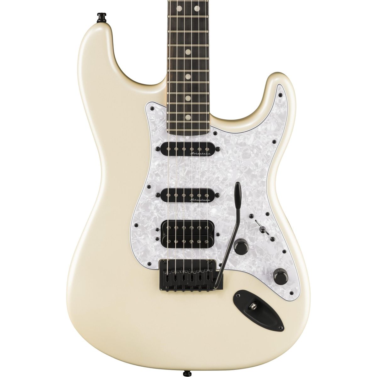 Fender Limited Edition Player Fusion Stratocaster HSS; Olympic Pearl