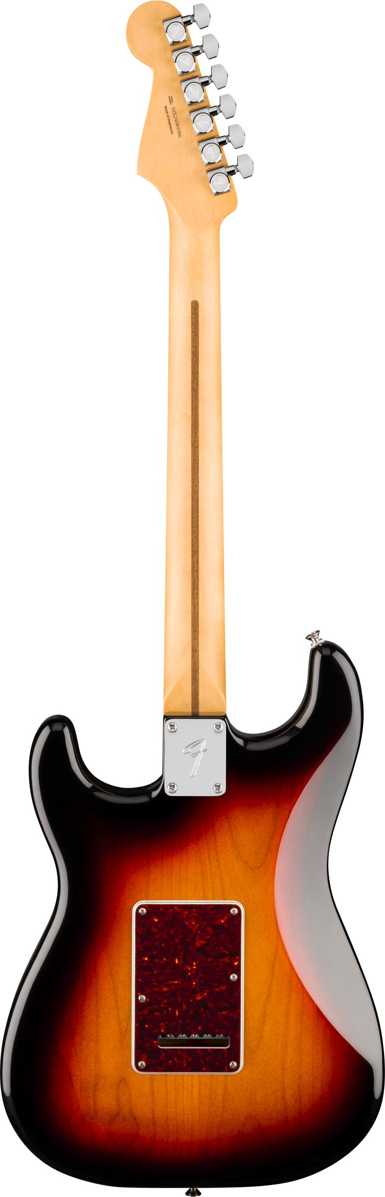 Fender Player II Modified Stratocaster; Maple Fingerboard, 3 Tone Sunburst