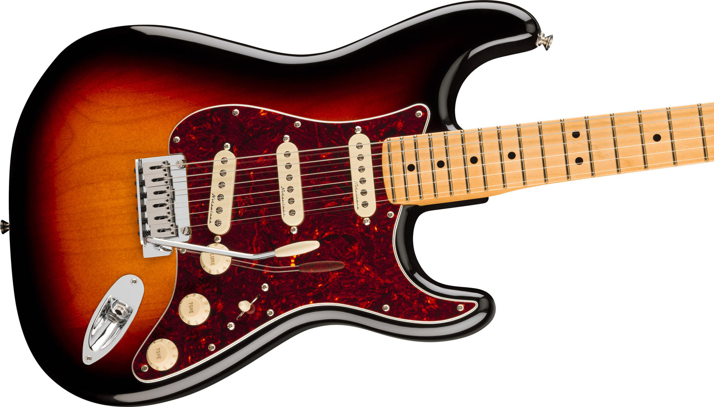 Fender Player II Modified Stratocaster; Maple Fingerboard, 3 Tone Sunburst