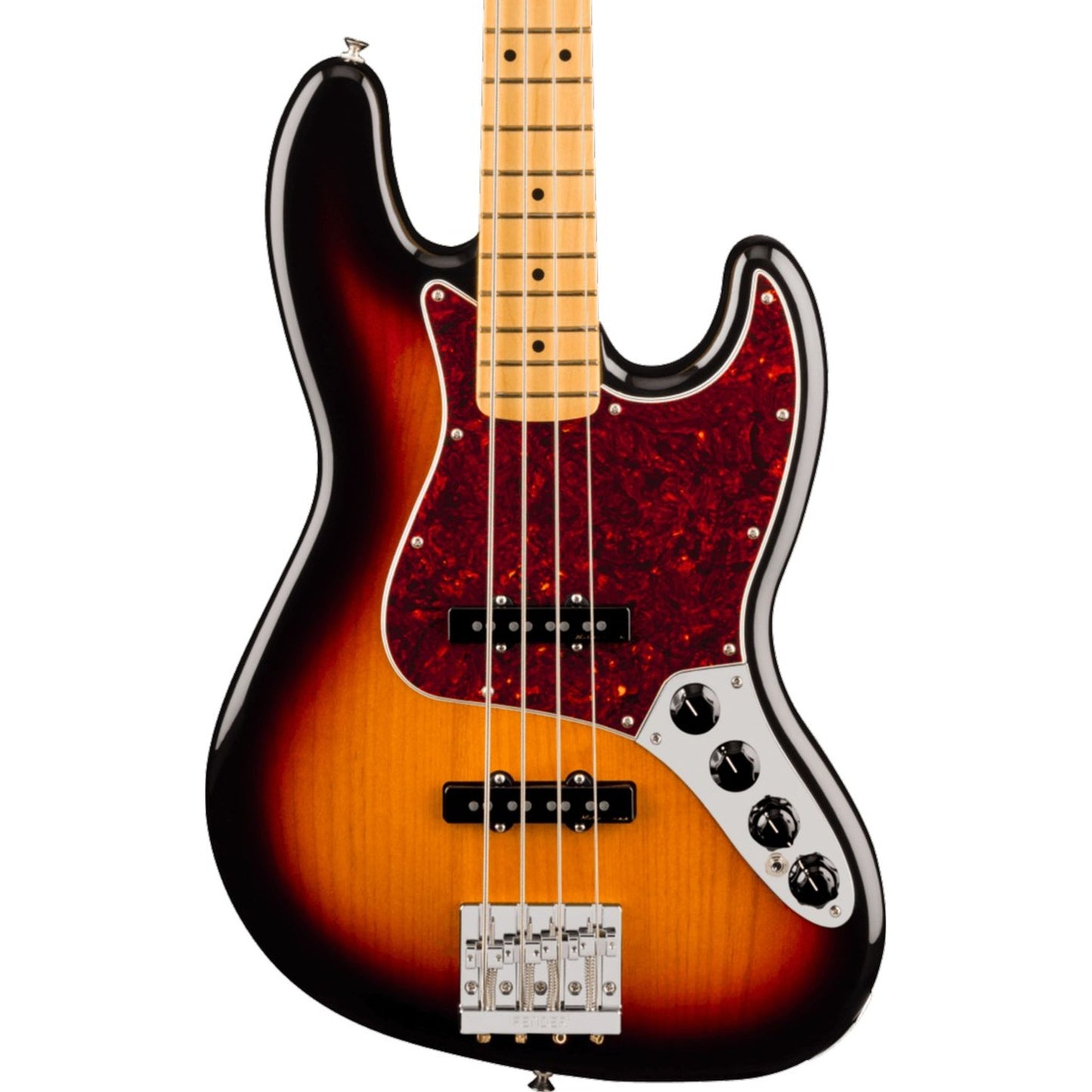 Fender Player II Modified Active Jazz Bass; Maple Fingerboard, 3 Tone Sunburst