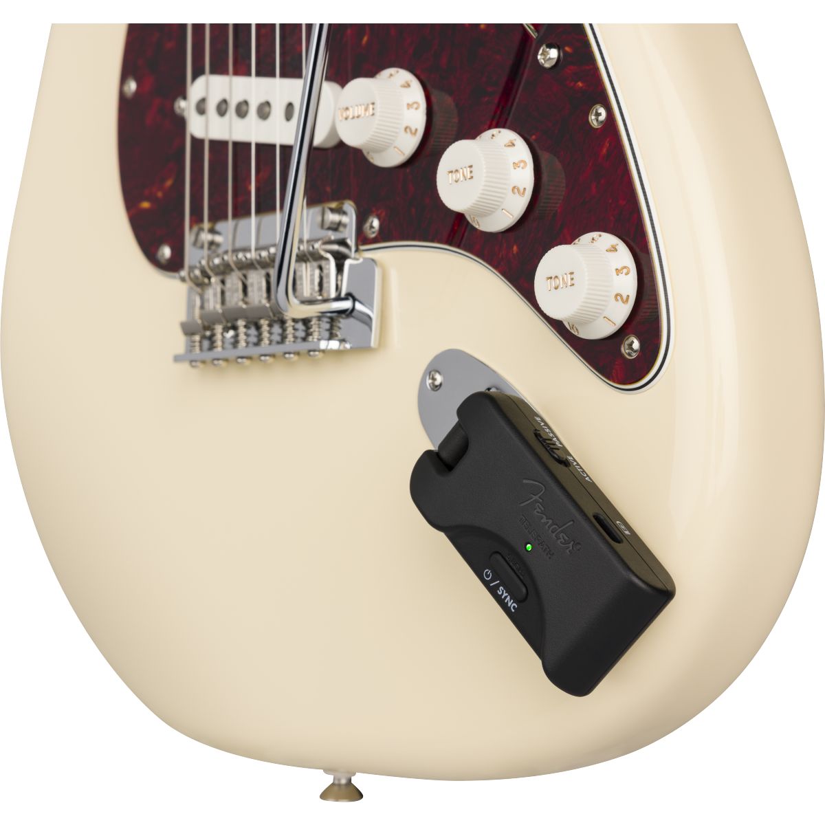 Fender Telepath Wireless System; Mystic Ice Blue and Black