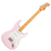 Squier Classic Vibe '50s Stratocaster HT, Maple Fingerboard, Parchment Pickguard, Shell Pink