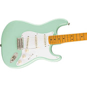 Squier Classic Vibe '50s Stratocaster HT, Maple Fingerboard, Parchment Pickguard, Surf Green