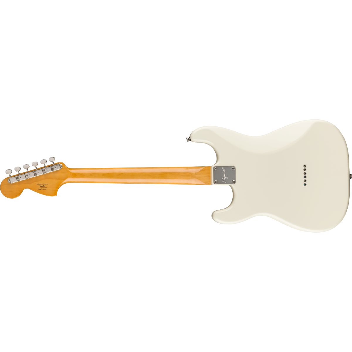 Squier Classic Vibe '70s Stratocaster HT HSS, Laurel Fingerboard, Black Pickguard, Olympic White
