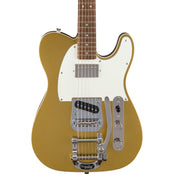 Squier Classic Vibe Custom Telecaster SH with Bigsby, Parchment Pickguard, Aztec Gold