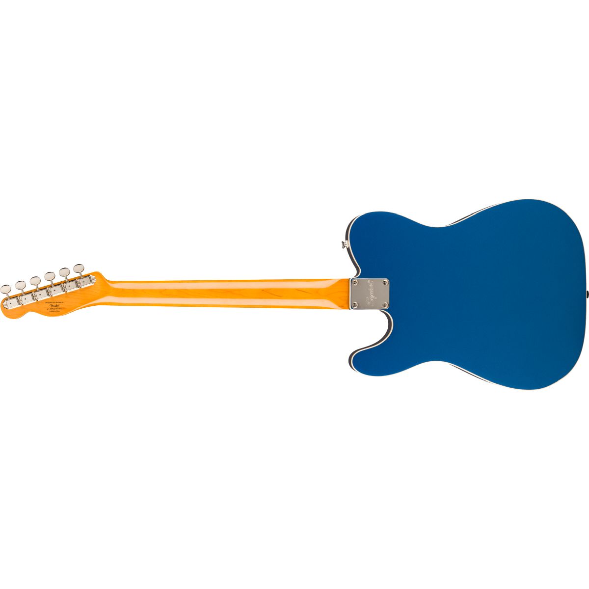 Squier Classic Vibe Custom Telecaster SH with Bigsby, Parchment Pickguard, Lake Placid Blue