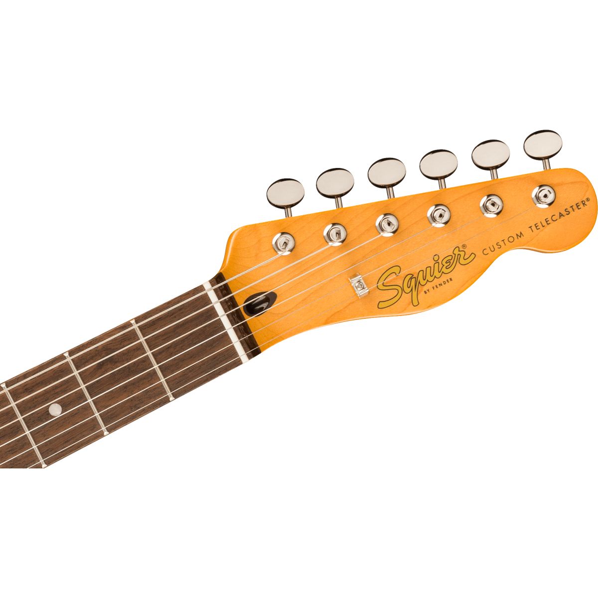 Squier Classic Vibe Custom Telecaster SH with Bigsby, Parchment Pickguard, Lake Placid Blue