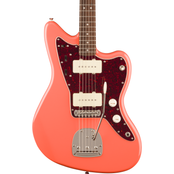 Squier Classic Vibe '60s Jazzmaster; Laurel Fingerboard, Tortoishell Pickguard, Tahitian Coral