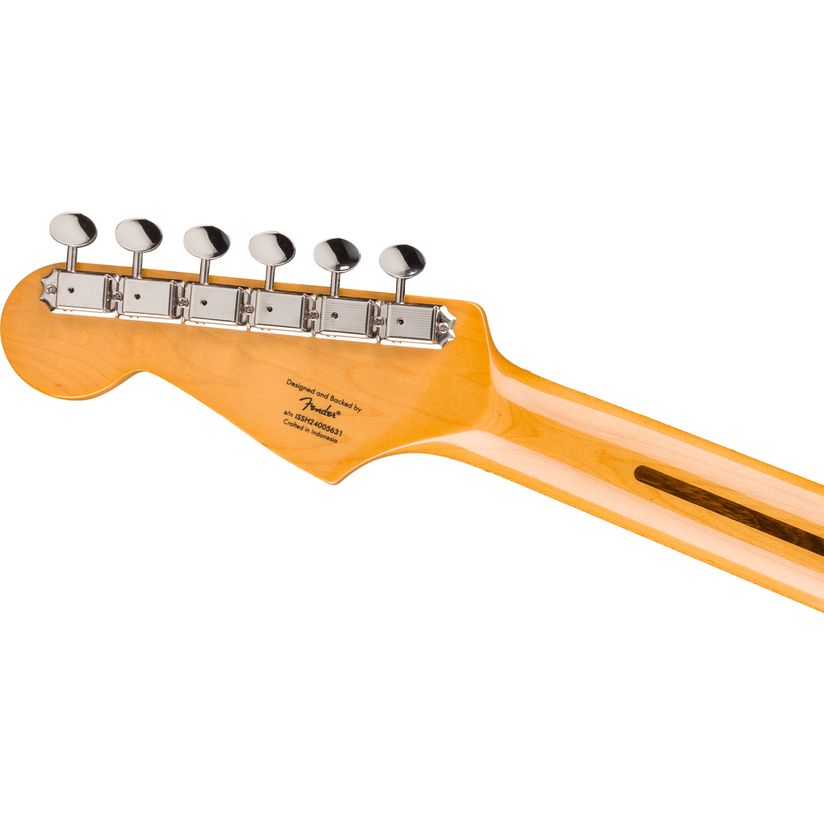 Squier Classic Vibe Duo-Sonic HS, Maple Fingerboard, Gold Anodized Pickguard, Desert Sand