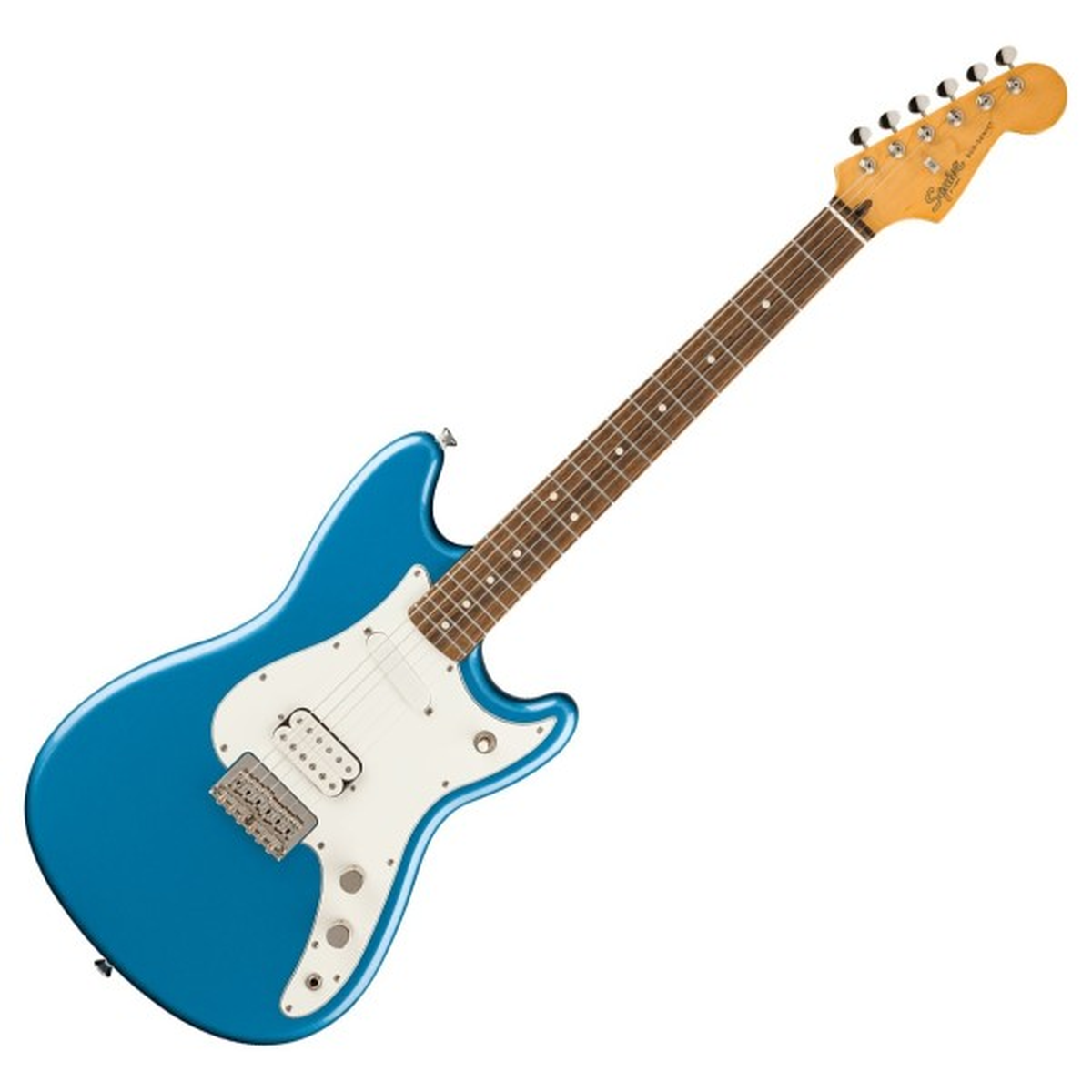 Squier Classic Vibe Duo-Sonic HS, Laurel Fingerboard, Parchment Pickguard, Lake Placid Blue
