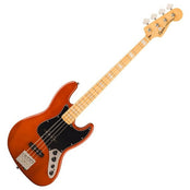 Squier Classic Vibe Active '70s Jazz Bass; Maple Fingerboard, Black Pickguard, Mocha