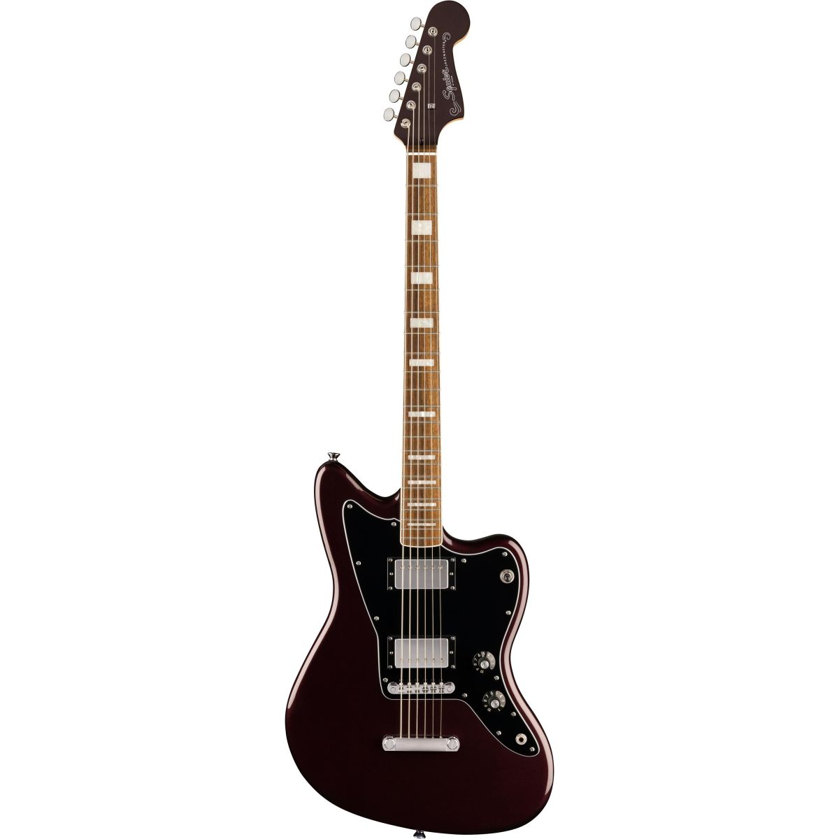 Squier Paranormal Baritone Jazzmaster HH: Oxblood