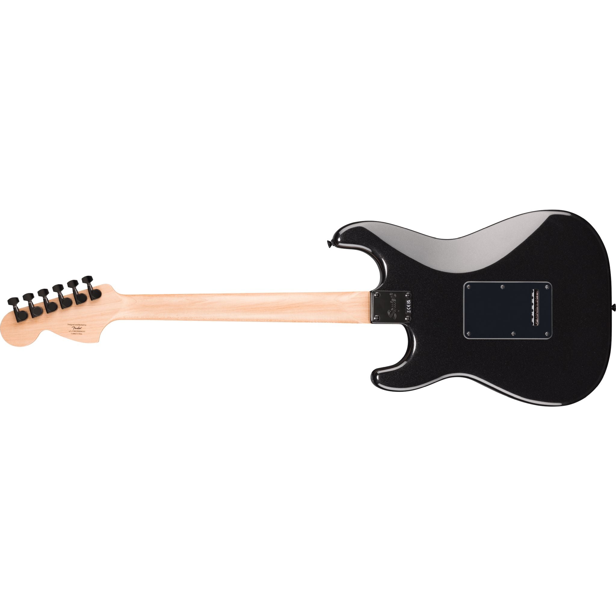 Squier Limited Edition Affinity Stratocaster HH: Metallic Black