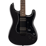 Squier Limited Edition Affinity Stratocaster HH: Metallic Black