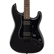 Squier Limited Edition Affinity Stratocaster HH: Metallic Black