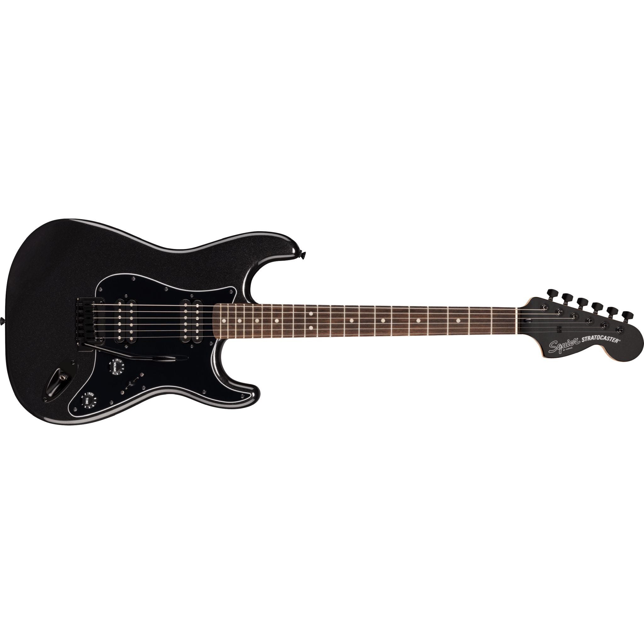 Squier Limited Edition Affinity Stratocaster HH: Metallic Black Squier Limited Edition Affinity Stratocaster HH: Metallic Black