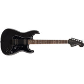 Squier Limited Edition Affinity Stratocaster HH: Metallic Black