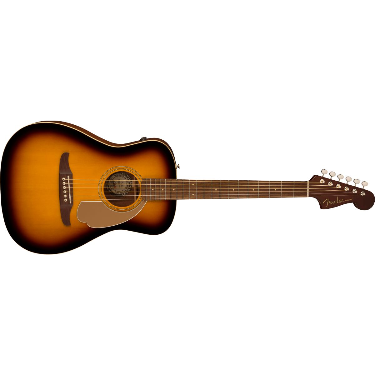 Fender Malibu Player Electro Acoustic Guitar; Sunburst