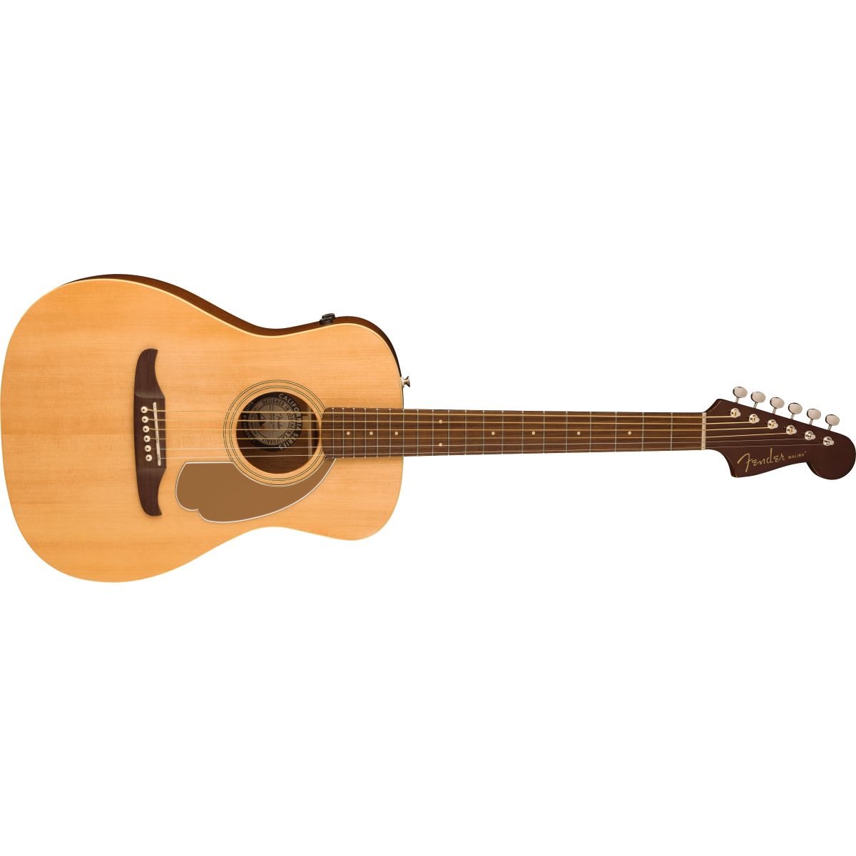 Fender Malibu Player Electro Acoustic Guitar; Natural