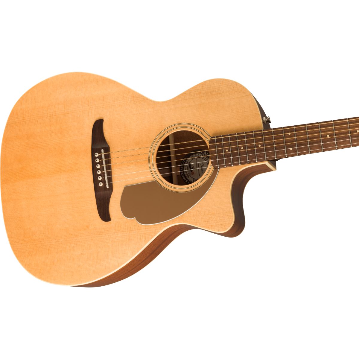 Fender Newporter Player Electro Acoustic Guitar; Natural