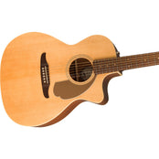 Fender Newporter Player Electro Acoustic Guitar; Natural
