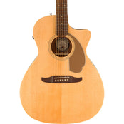 Fender Newporter Player Electro Acoustic Guitar; Natural