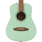 Fender California Standard Redondo Mini Acoustic Guitar; Spruce Top Surf Green inc. Bag