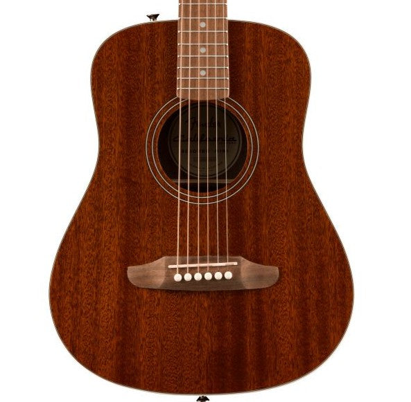 Fender California Standard Redondo Mini Acoustic Guitar; Sapele Top Natural inc. Bag