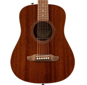 Fender California Standard Redondo Mini Acoustic Guitar; Sapele Top Natural inc. Bag