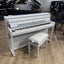 Kawai CA99 Digital Piano in Satin White Inc Piano Stool; Serial No: G4725526 | Second Hand