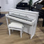 Kawai CA99 Digital Piano in Satin White Inc Piano Stool; Serial No: G4725526 | Second Hand