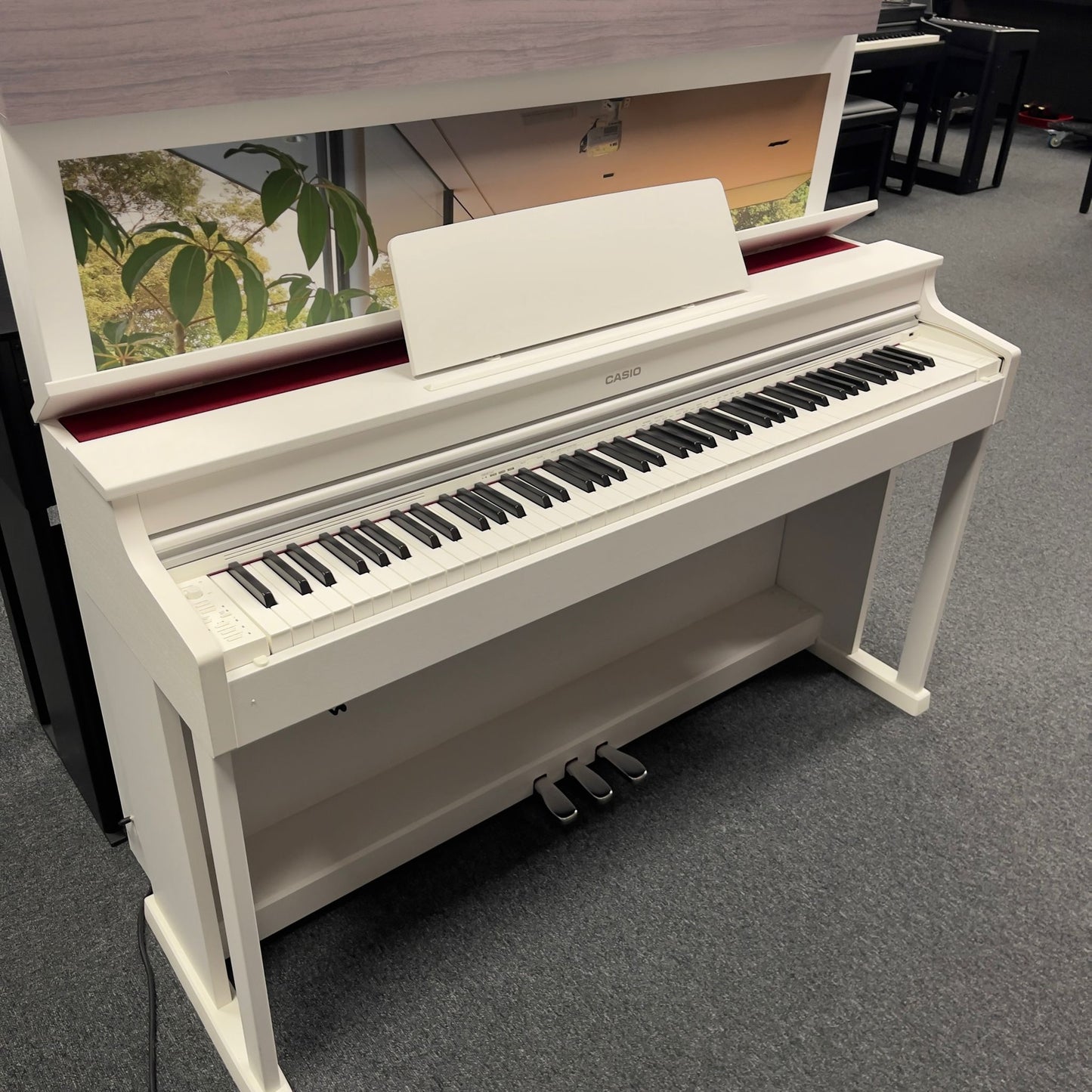 Casio AP470 Satin White Digital Piano; Serial Number: 943CDC505000785AAB | Ex Display